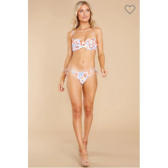 💕L*SPACE💕 Flowers Forever Bikini Set XL NWT - Picture 7 of 16